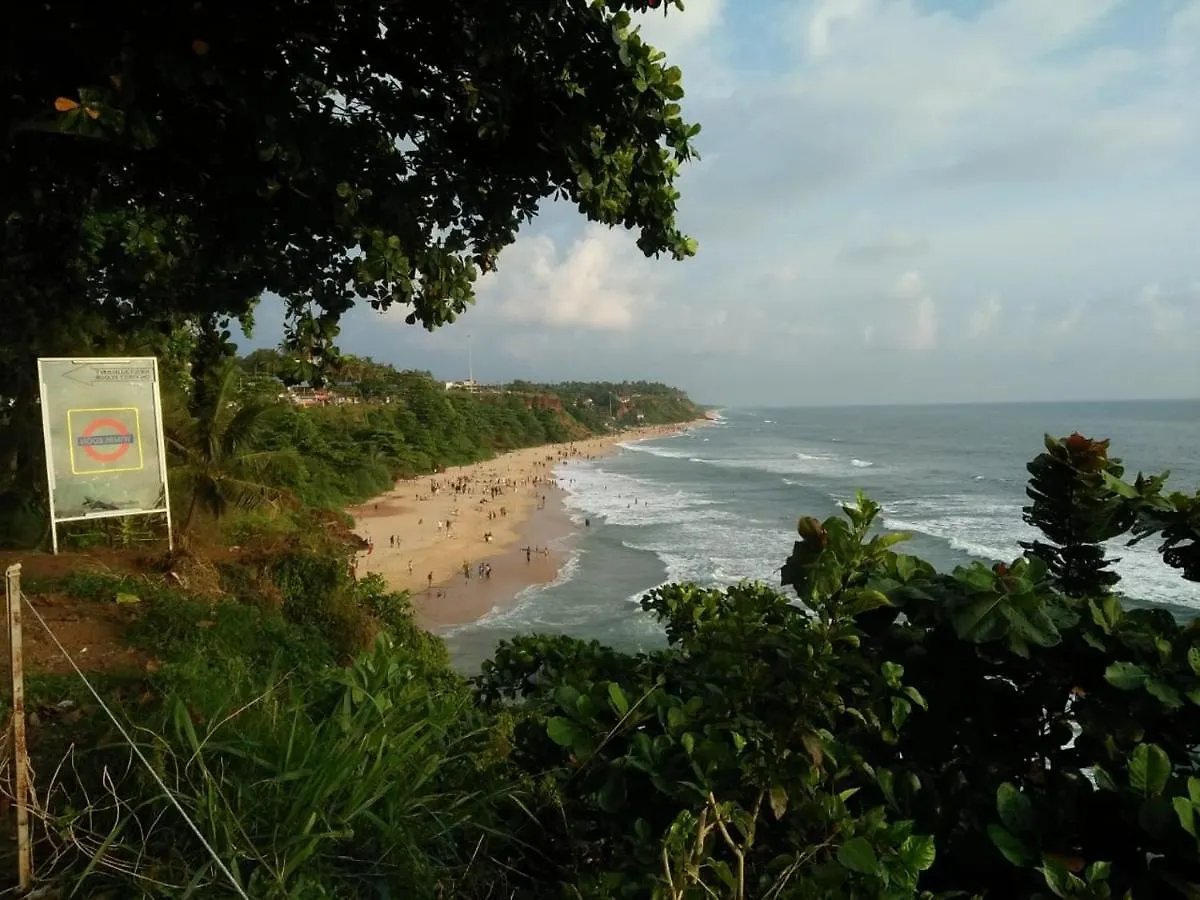 Gasthof Hotel Blue Boat Varkala Indien